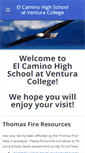 Mobile Screenshot of elcaminohighatvc.org